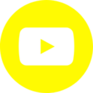 Yellow YouTube logo icon – watch KirnixCreations crafting tutorials and videos